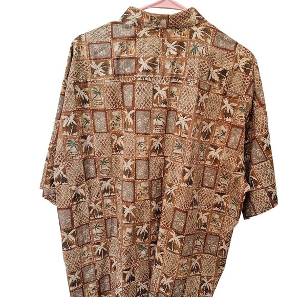 Men's Tori Richards Palm Tree Hawiian Size XL - Picture 3 of 6